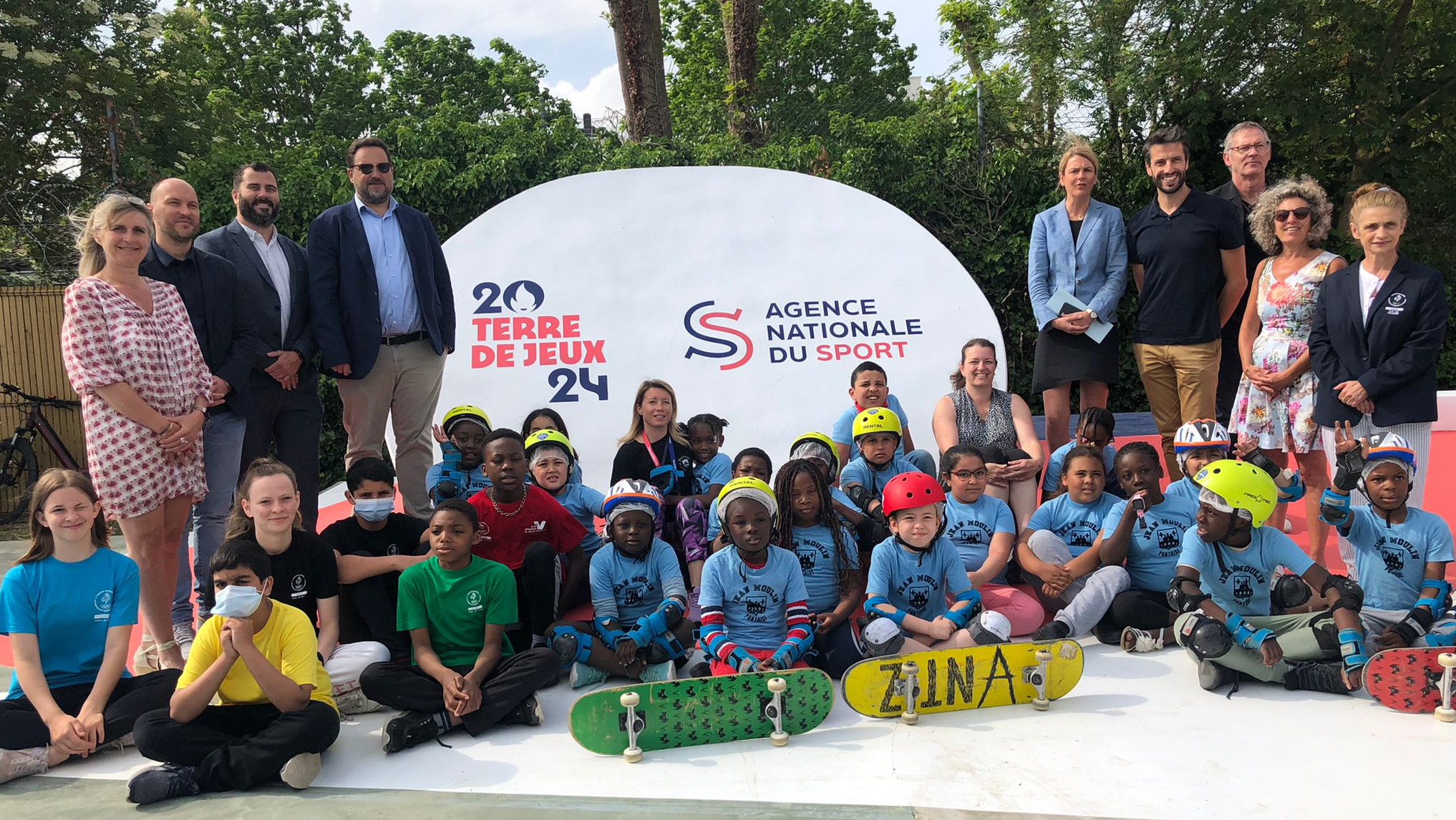 Inauguration skatepark Pontoise - mai 2022